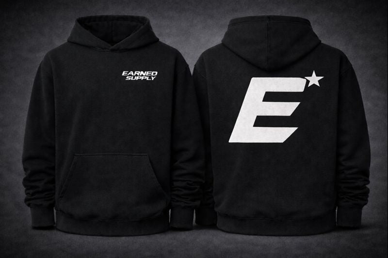 White "Earned" Hoodie